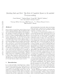 The Role of Cognitive Biases in AI-Assisted Decision-Making