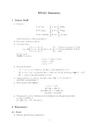 EN221 Summary