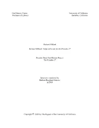 Top of Page Interview Information