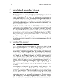 3 International Stock Assessment and Data Needs