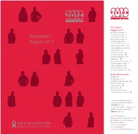 President's Report 2017 Ben-Gurion University of the Negev – Counting up to 50 5
