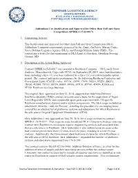 See FAR 2.101 & 3.104 Page 1 of 8 Addendum 2 to Ju