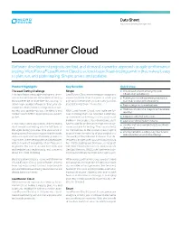 Loadrunner Cloud