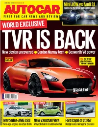 WORLD EXCLUSIVE IS BACK New Design Uncovered L Gordon Murray Tech L Cosworth V8 Power