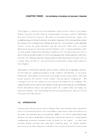 Chapter Three: the Internal Dynamics of Railway Termini