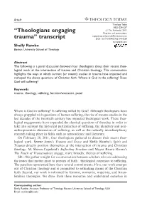''Theologians Engaging Trauma'' Transcript
