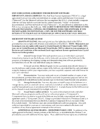 This End-User License Agreement (“EULA”)