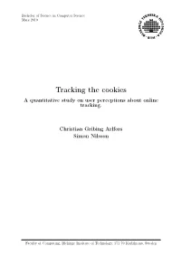 Tracking the Cookies a Quantitative Study on User Perceptions About Online Tracking