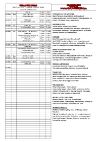 PROGRAM CINEMA AUGUSTA OCT 18TH 2014.Xlsx