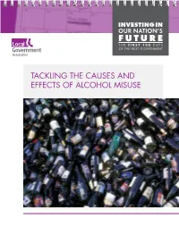 Tackling the Causes and Effects of Alcohol Misuse