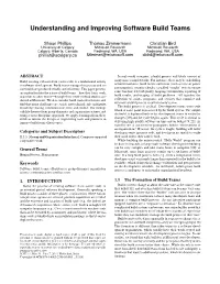 Understanding and Improving Software Build Teams