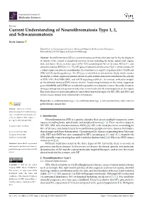 Current Understanding of Neurofibromatosis Type 1, 2, And