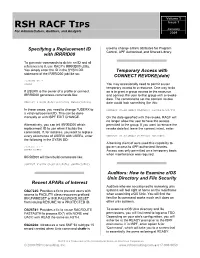 RACF Tips Volume 3, Issue 1, January 2009