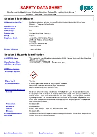 Section 2. Hazards Identification OSHA/HCS Status : This Material Is Considered Hazardous by the OSHA Hazard Communication Standard (29 CFR 1910.1200)