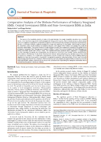 Comparative Analysis of the Website Performance of Industry Integrated