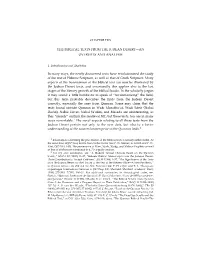 The Biblical Texts from the Judean Desert—An Overview and Analysis