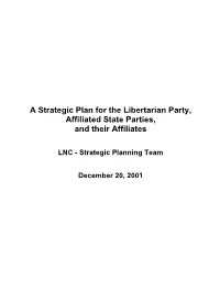 C:\Data\Wpwin\Libertarian National Committee\SPT Final Report.Wpd