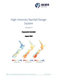 High Intensity Rainfall Design System Version 4