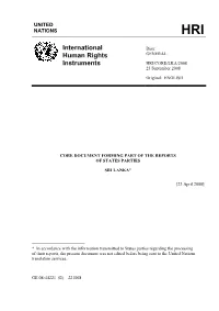International Human Rights Instruments and Several Optional Protocols