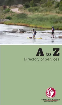 A to Z Directory of Services
