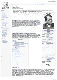 Albert Speer from Wikipedia, the Free Encyclopedia