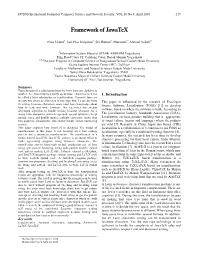 Framework of Jawatex