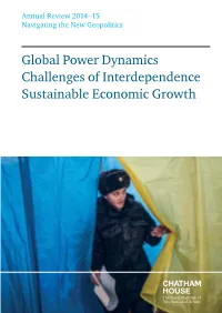 Global Power Dynamics Challenges Of