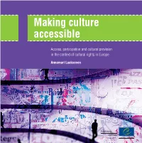 Making Culture Accessible