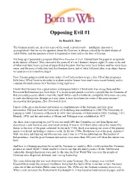 Opposing Evil #1 (Transcript)
