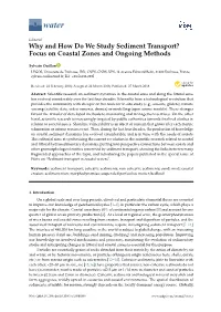 Why and How Do We Study Sediment Transport? Focus on Coastal Zones and Ongoing Methods