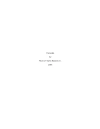 BENDELE-DISSERTATION-2015.Pdf