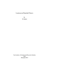 On Potential Theory