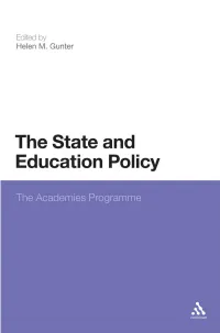 The Academies Programme