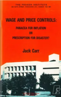 Wage and Price Controls 28