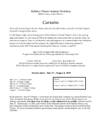 2019 Audition Information