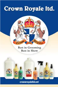 Best in Grooming Best in Show