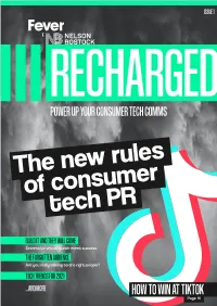 Power up Your Consumer Tech Comms