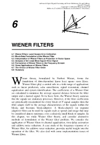 Wiener Filters