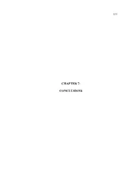 CHAPTER 7: Conclusions