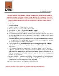 Polished Concrete GC Checklist and Client Agreement Form