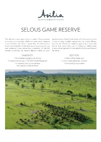 Selous Game Reserve Geo 02-17.Indd