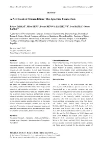A New Look at Transudation: the Apocrine Connection