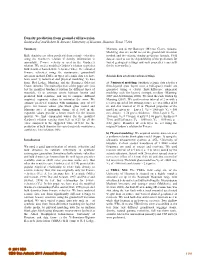 Density Prediction from Ground-Roll Inversion Soumya Roy*And Robert R