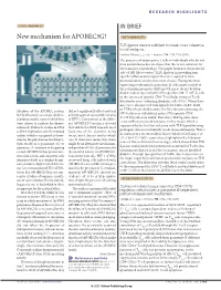 New Mechanism for APOBEC3G? AUTOIMMUNITY TLR Ligands Are Not Sufficient to Break Cross-Tolerance to Self-Antigens