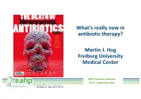 12. What's Really New in Antibiotic Therapy Print