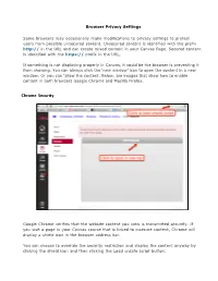 Chrome Security