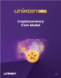 Cryptocurrency Coin Model