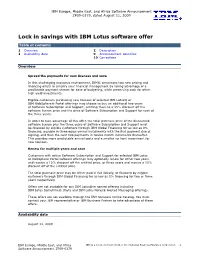 Lock in Savings with IBM Lotus Software Offer