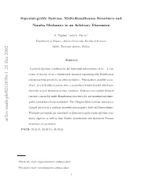 Superintegrable Systems, Multi-Hamiltonian Structures and Nambu Mechanics in an Arbitrary Dimension
