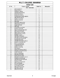 Voter List.Xlsx
